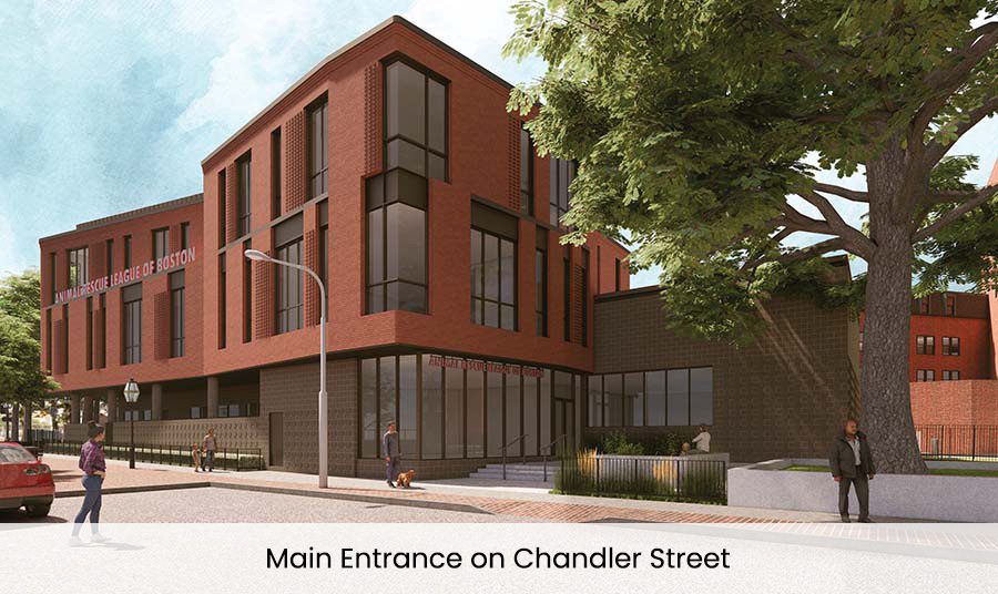 Main Entrance on Chandler Street